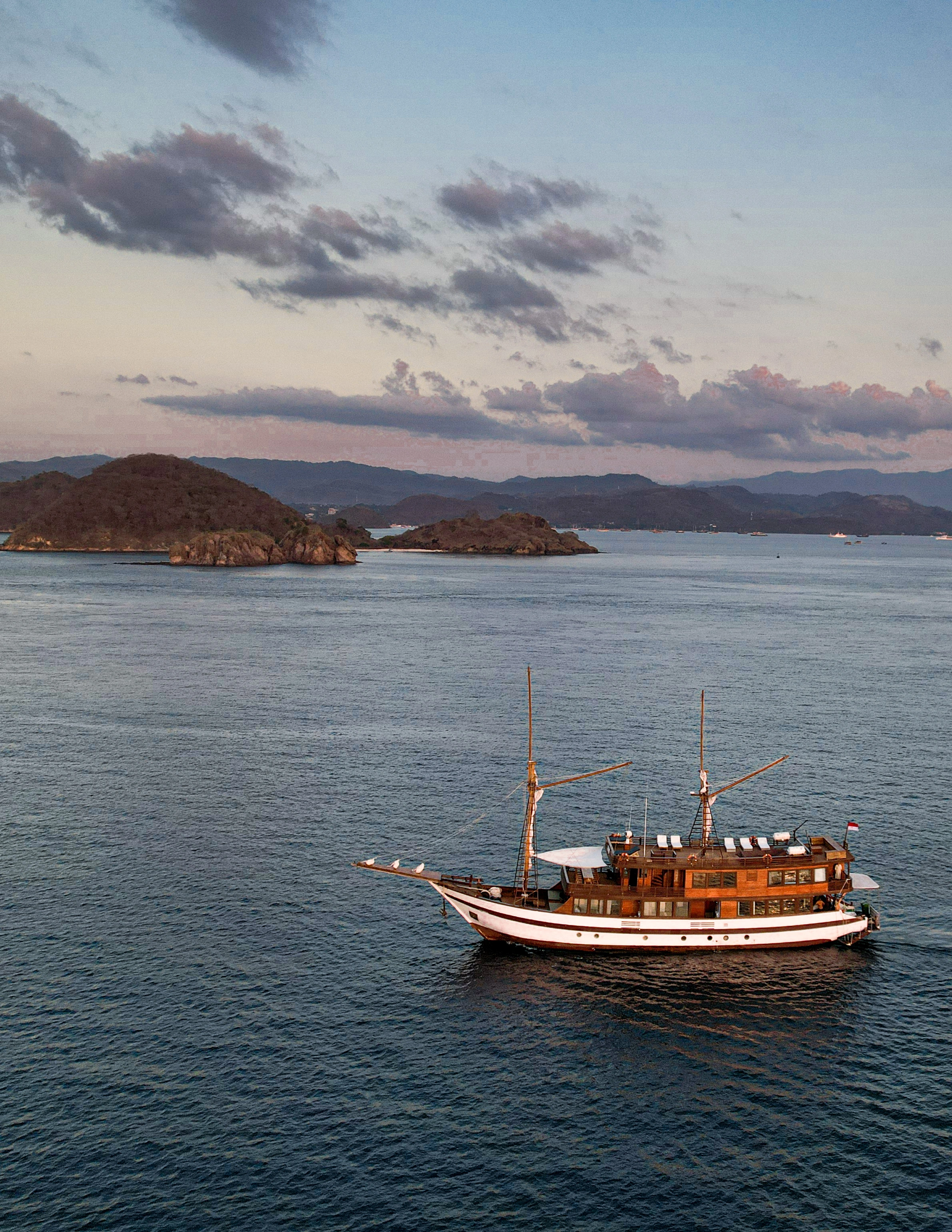 Quiet cove with emerald water