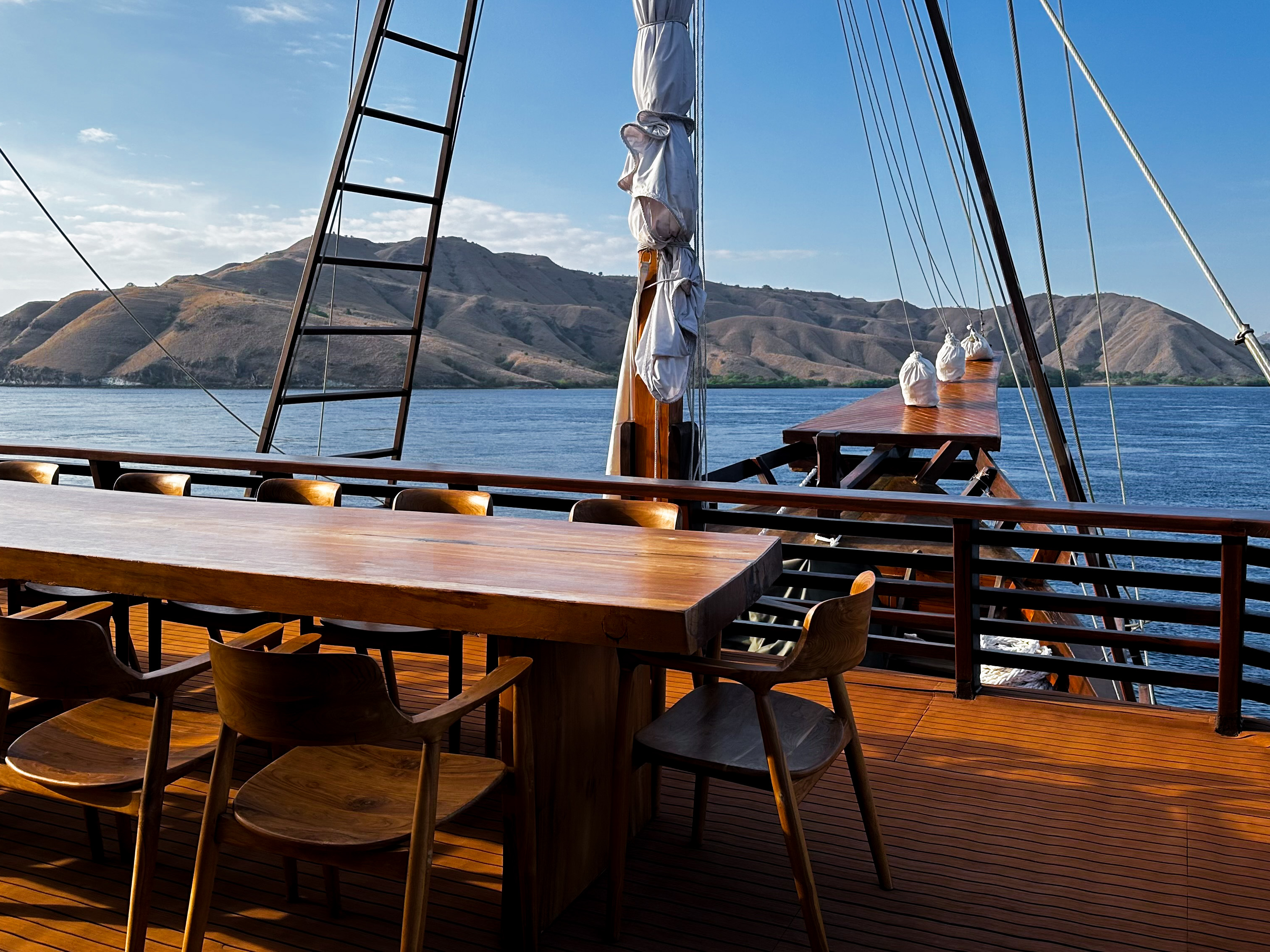 Quiet cove with emerald water